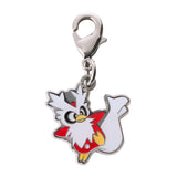 Delibird - National Pokédex Metal Charm Keychain #225 - Authentic Japanese Pokémon Center Keychain 