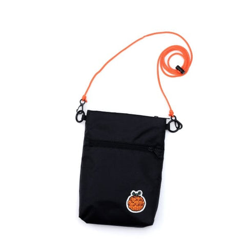 Devil Fruit FLAME-FLAME SACOCHE Black/Orange - ONE PIECE - Authentic Japanese TOEI ANIMATION Pouch Bag 
