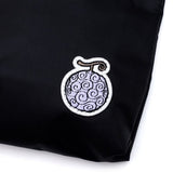 Devil Fruit GUM-GUM SACOCHE Black/Purple - ONE PIECE - Authentic Japanese TOEI ANIMATION Pouch Bag 