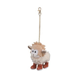 Dexsheep Mascot Plush with Chain Latte Color - My Hero Academia - Authentic Japanese Shueisha/Viz Media Mascot Plush Keychain 
