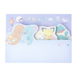 Die-cut Block Sticky Note Little Daydream - Authentic Japanese Pokémon Center Notepad 