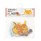 Die Cut Sticker (Set of 6) Nitamono Doushi (Look Alike) Pokémon! - Authentic Japanese Pokémon Center Sticker 