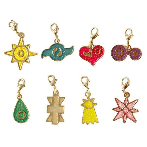 Digimon Partners Emblem Charm Keychain - Digimon Adventure (1Pcs/Random) - Authentic Japanese TOEI ANIMATION Keychain 