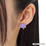 Ditto Clip-on Earrings (52) - Pokémon accessory - Authentic Japanese Pokémon Center Earrings 