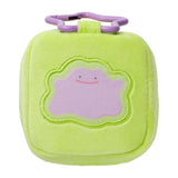 Ditto Square Pouch With Carabiner Pokémon Pokopia - Authentic Japanese Pokémon Center Pouch Bag 