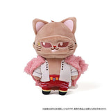 Doflamingo withCAT Mascot Plush Keychain (With Eye Mask) - ONE PIECE - Authentic Japanese movic Mascot Plush Keychain 