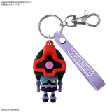 Dompla-kun 3D Rubber Mascot Keychain - Mobile Suit Gundam - Authentic Japanese Bandai Namco Keychain 
