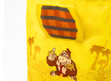 Donkey Barrel Gift Wrapping x Eco Bag (S) - Donkey Kong - Authentic Japanese Nintendo Pouch Bag 