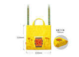 Donkey Barrel Gift Wrapping x Eco Bag (S) - Donkey Kong - Authentic Japanese Nintendo Pouch Bag 