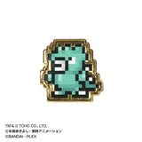 Dot Pins Set - Gozilla VS Digimon - Authentic Japanese Bandai Namco Pin 