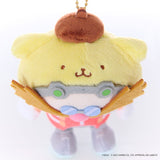 Dr. Eggman × Pompompurin Mascot Plush - SONIC＆FRIENDS Sanrio characters - Authentic Japanese SEGA Mascot Plush Keychain 
