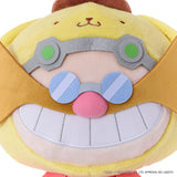 Dr. Eggman × Pompompurin Plush (M) - SONIC＆FRIENDS Sanrio characters - Authentic Japanese SEGA Plush 