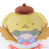 Dr. Eggman × Pompompurin Plush (M) - SONIC＆FRIENDS Sanrio characters - Authentic Japanese SEGA Plush 