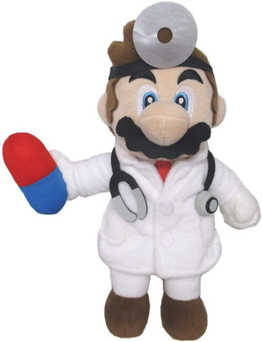 Dr. Mario Plush (S) DMP01 Dr. Mario World - Authentic Japanese San-ei Boeki Plush 