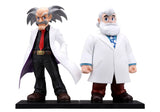 Dr. Wily & Dr. Light OSHI WORKS Figure - Mega Man - Authentic Japanese KOTOBUKIYA Figure 