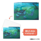 Dragapult 2 Pockets A4 Clear File Invisible to Me - Authentic Japanese Pokémon Center File Folder 