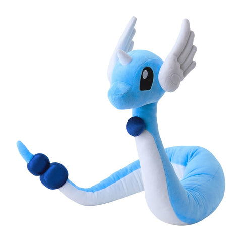 Dragonair Long Nyoro Nyoro Plush - Authentic Japanese Pokémon Center Plush 
