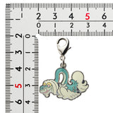 Drampa - National Pokédex Metal Charm Keychain #780 - Authentic Japanese Pokémon Center Keychain 