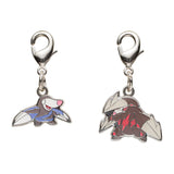 Drilbur, Excadrill - National Pokédex Metal Charm Keychain #529, #530 - Authentic Japanese Pokémon Center Keychain 