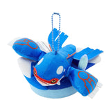 Drizzle Kyogre Mascot Plush With Field OTENKI TEAM - Authentic Japanese Pokémon Center Mascot Plush Keychain 