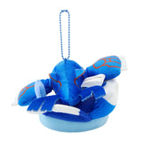 Drizzle Kyogre Mascot Plush With Field OTENKI TEAM - Authentic Japanese Pokémon Center Mascot Plush Keychain 