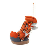 Drought Groudon Mascot Plush With Field OTENKI TEAM - Authentic Japanese Pokémon Center Mascot Plush Keychain 