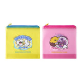 Drowzee, Swalot, Zweilous, Tandemaus Set of 2 Clear Pouches Munching Watching! - Authentic Japanese Pokémon Center Pouch Bag 