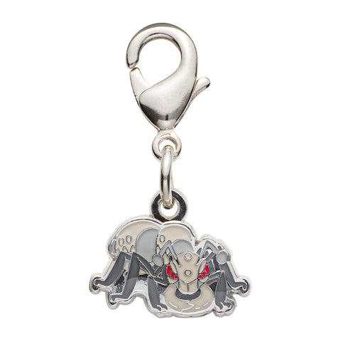 Durant - National Pokédex Metal Charm Keychain #632 - Authentic Japanese Pokémon Center Keychain 