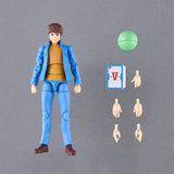 Earth Federation Force Amuro Ray Posable Figure G.M.G. COLLECTION 01 - Mobile Suit Gundam - Authentic Japanese MegaHouse Figure 