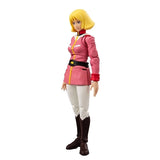 Earth Federation Forces Sayla Mass (Uniform Ver.) Posable Figure G.M.G. COLLECTION 17 - Mobile Suit Gundam - Authentic Japanese MegaHouse Figure 