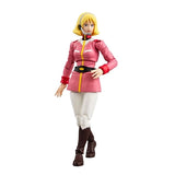 Earth Federation Forces Sayla Mass (Uniform Ver.) Posable Figure G.M.G. COLLECTION 17 - Mobile Suit Gundam - Authentic Japanese MegaHouse Figure 