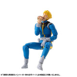 Earth Federation Forces Sleggar Law Normal Suit Ver. Posable Figure G.M.G. COLLECTION 11 - Mobile Suit Gundam - Authentic Japanese MegaHouse Figure 