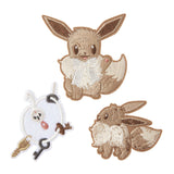 Eevee Embroidery Sticker Eevee Collection - Authentic Japanese Pokémon Center Sticker 