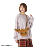 Eevee Face Pochette Bag Eevee Collection - Authentic Japanese Pokémon Center Pouch Bag 