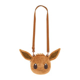 Eevee Face Pochette Bag Eevee Collection - Authentic Japanese Pokémon Center Pouch Bag 