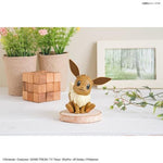 Eevee Figure Pokémon PLAMO (Plastic Model) No.04 Collection Quick!! - Authentic Japanese Bandai Namco Figure 