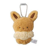 Eevee Howa Howa Palm Size Mascot Plush - Authentic Japanese Pokémon Center Mascot Plush Keychain 