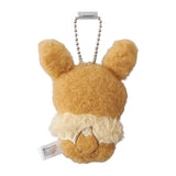Eevee Howa Howa Palm Size Mascot Plush - Authentic Japanese Pokémon Center Mascot Plush Keychain 