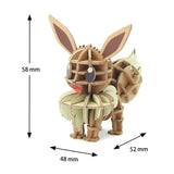 Eevee Paper Art si-gu-mi PLUS Pokémon - Authentic Japanese Azone Model kit 