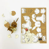 Eevee Paper Art si-gu-mi PLUS Pokémon - Authentic Japanese Azone Model kit 