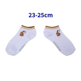 Eevee Short Socks with Line Detail EV (23–25cm) - Authentic Japanese Pokémon Center Socks (cotton) 