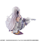 Emilia Palm-size Figure Melty Princess - Re:ZERO -Starting Life in Another World - Authentic Japanese MegaHouse Figure 