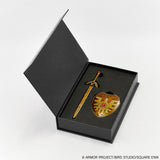 Erdrick's Sword & Erdrick's Shield Metallic Items Gallery Special Figure -40th Anniversary Ver.- Dragon Quest - Authentic Japanese Square Enix Figure 