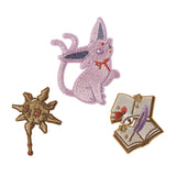 Espeon Embroidery Sticker Eevee Collection - Authentic Japanese Pokémon Center Sticker 