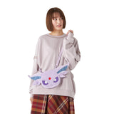 Espeon Face Pochette Bag Eevee Collection - Authentic Japanese Pokémon Center Pouch Bag 