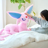Espeon Life-size Nesoberi Plush - Authentic Japanese Pokémon Center Plush 