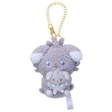 Espurr Mascot Plush With Self Lovey Ver. Poképeace (Pokémon Peaceful Place) - Authentic Japanese Takara Tomy Mascot Plush Keychain 