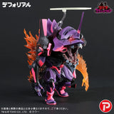 Evangelion Unit-01 DefoReal Figure Burning "G" Awakening Form - Godzilla x Evangelion - Authentic Japanese Bandai Namco Figure 