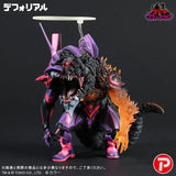 Evangelion Unit-01 DefoReal Figure Burning "G" Awakening Form - Godzilla x Evangelion - Authentic Japanese Bandai Namco Figure 