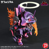Evangelion Unit-01 DefoReal Figure Burning "G" Awakening Form Limited Edition - Godzilla x Evangelion - Authentic Japanese Bandai Namco Figure 